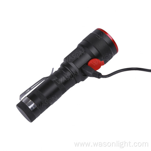 Bright Light Led Rechargeable Torch Flashlight